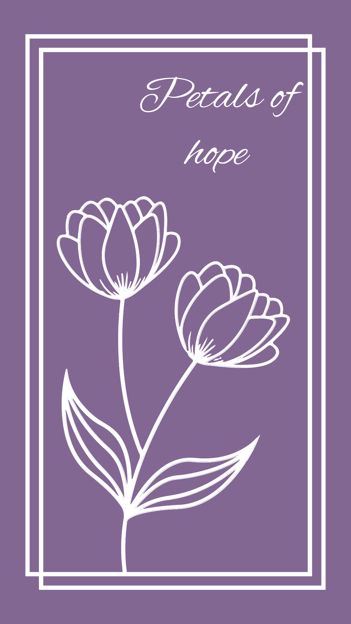 Free Dark Moody Floral Wallpaper Template