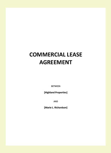 Car Lease Agreement - Google Docs, Word, Apple Pages | Template.net