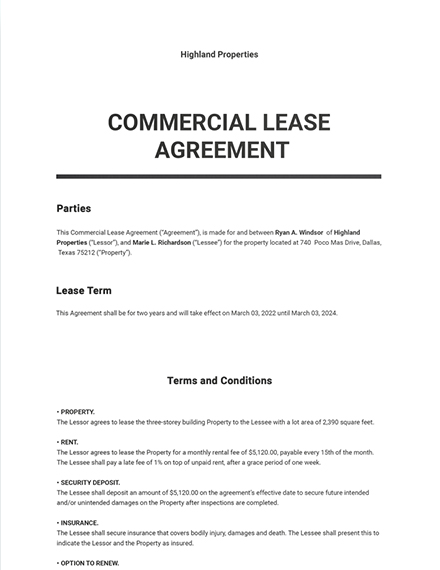 36 free contract templates adobe pdf templatenet
