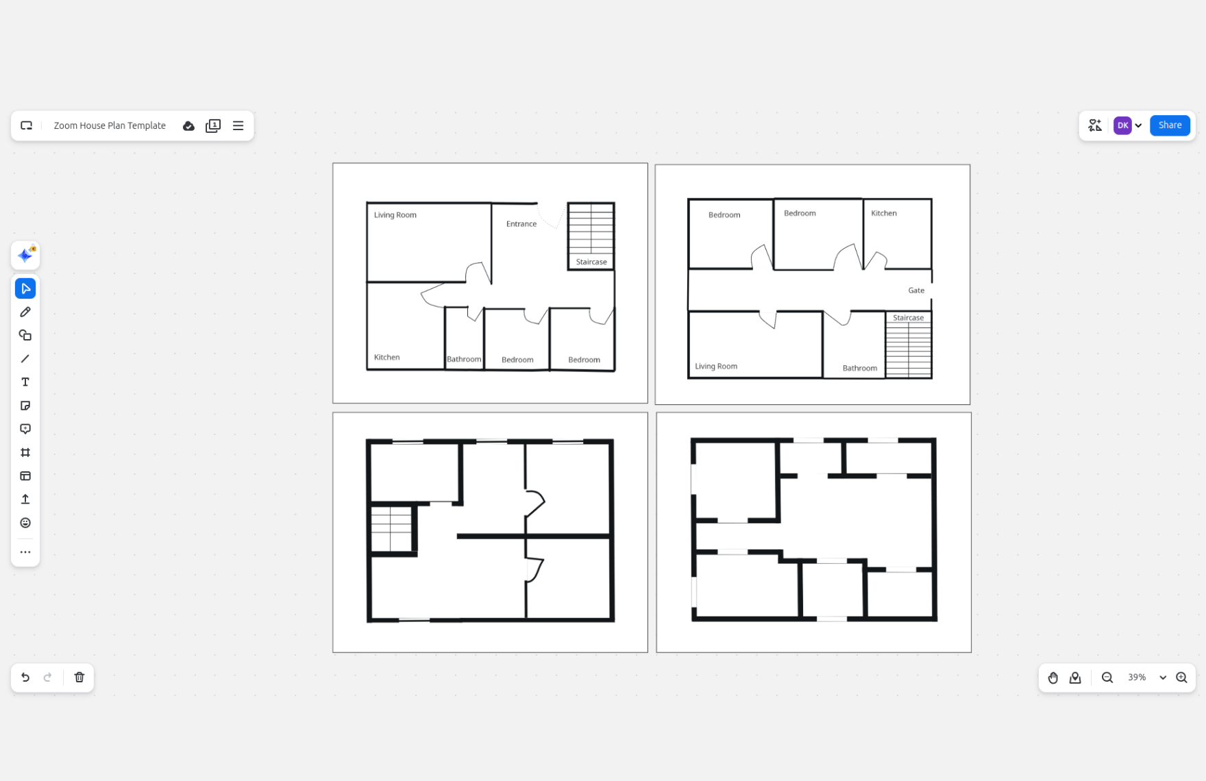 Free House Plan Template
