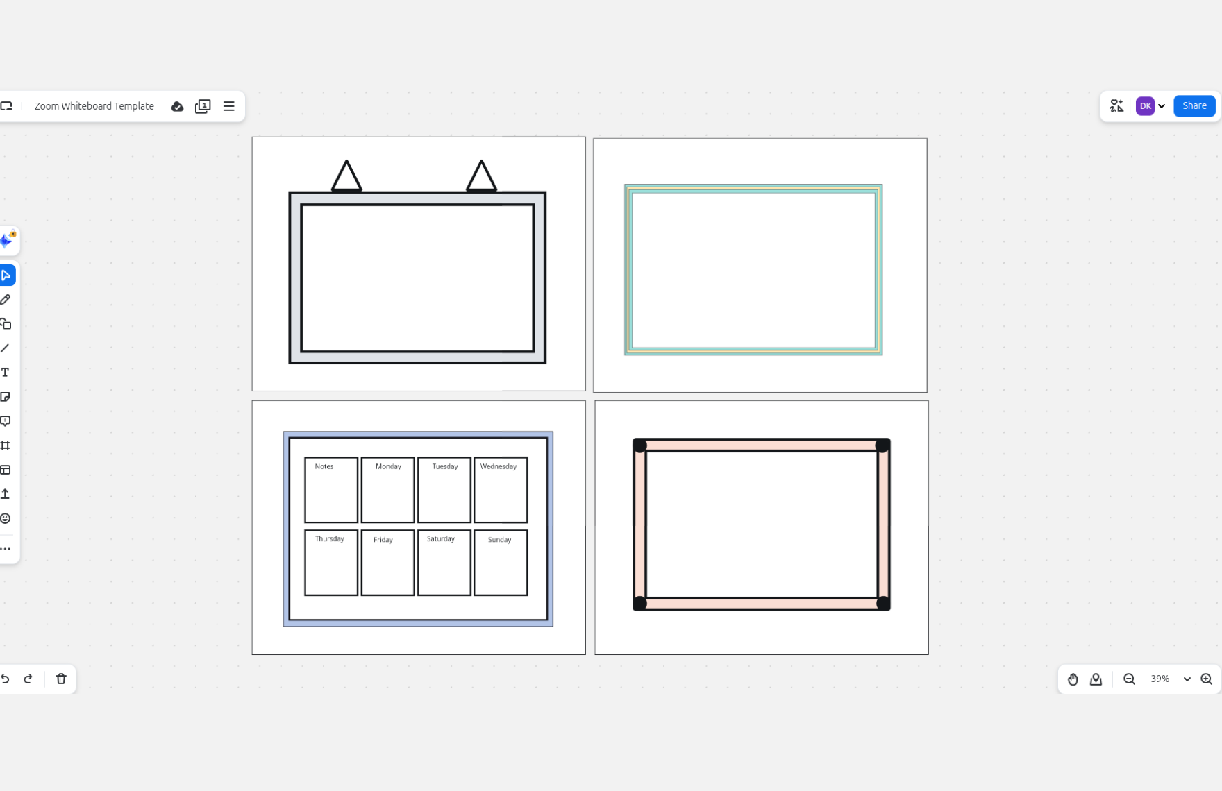 Free Whiteboard Template