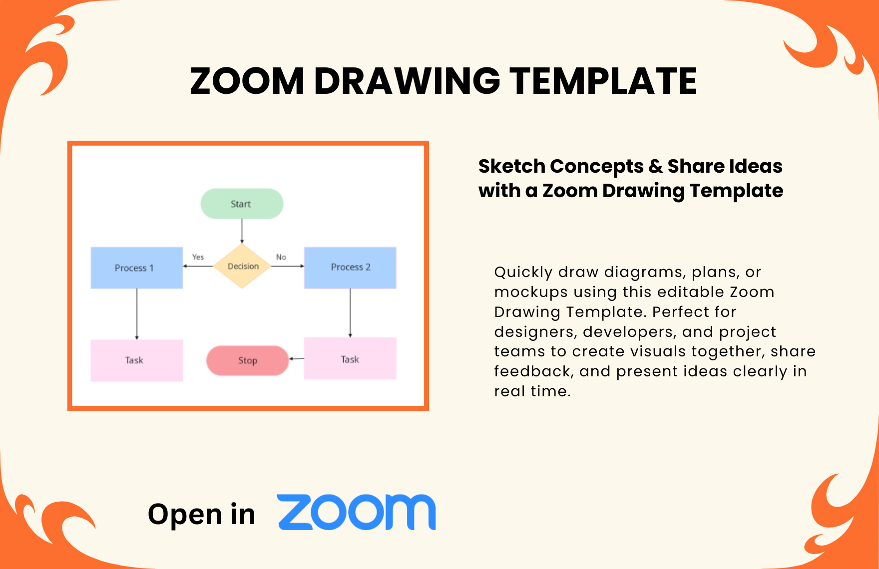 Free Drawing Template to Download