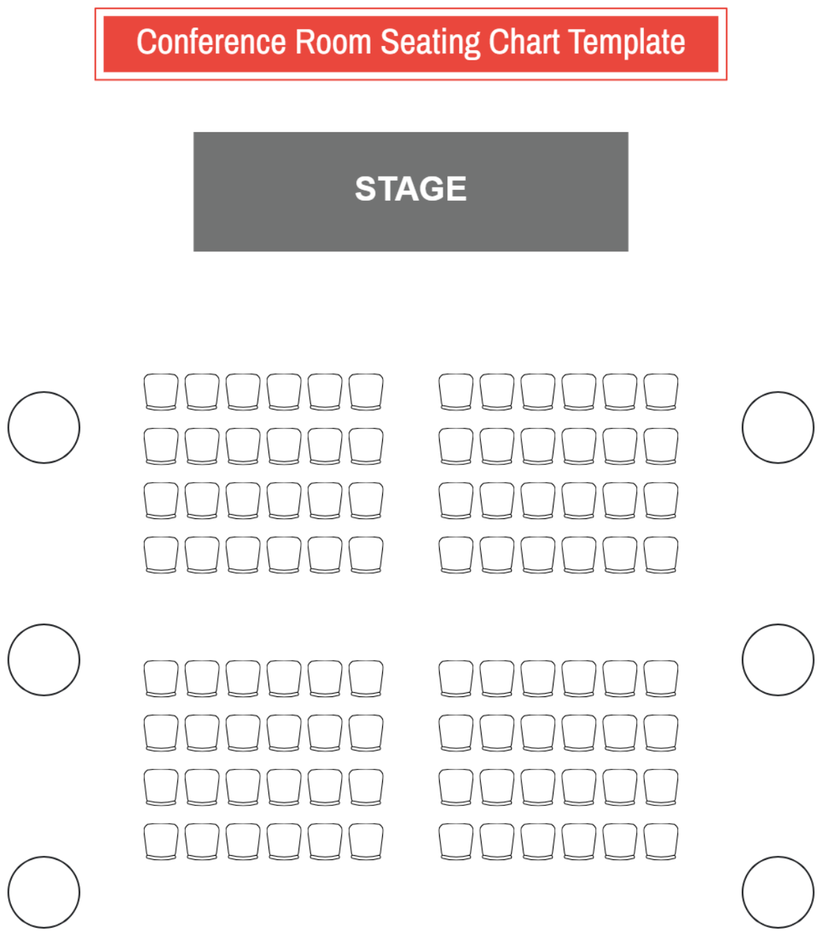 Conference Room Seating Chart Template