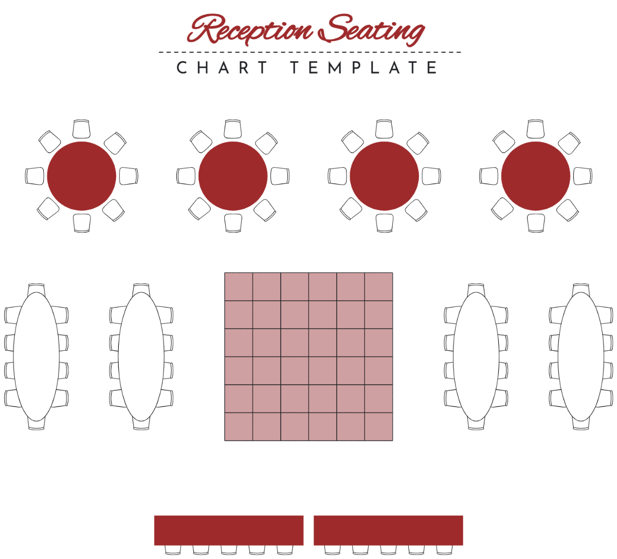 Reception Seating Chart Template