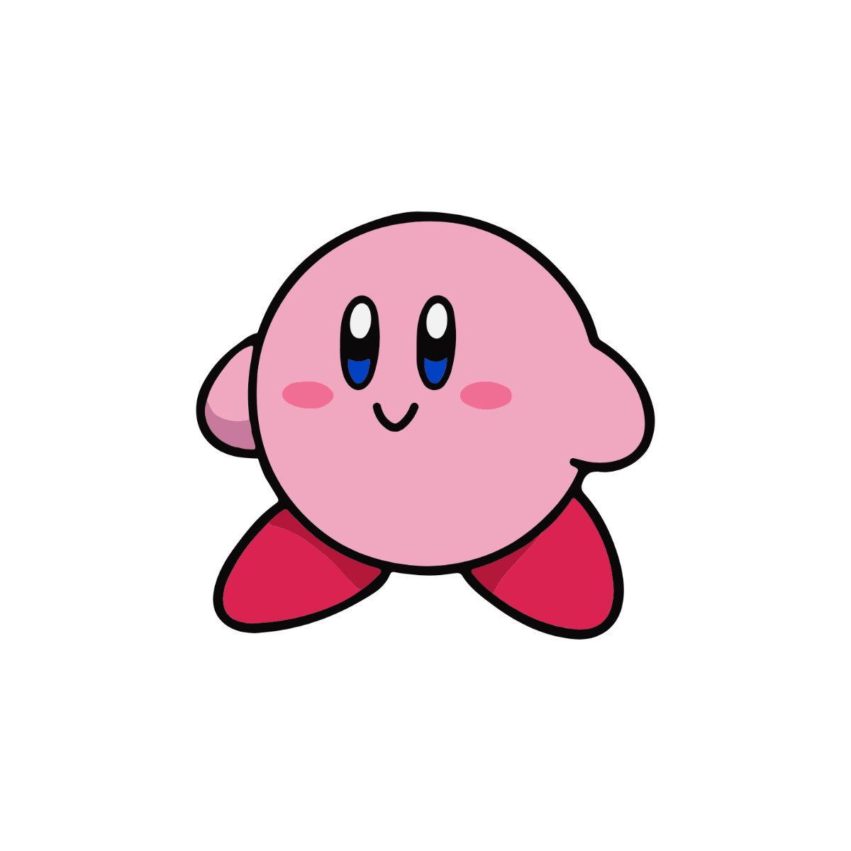 Free Kirby Character Clipart to Edit Online