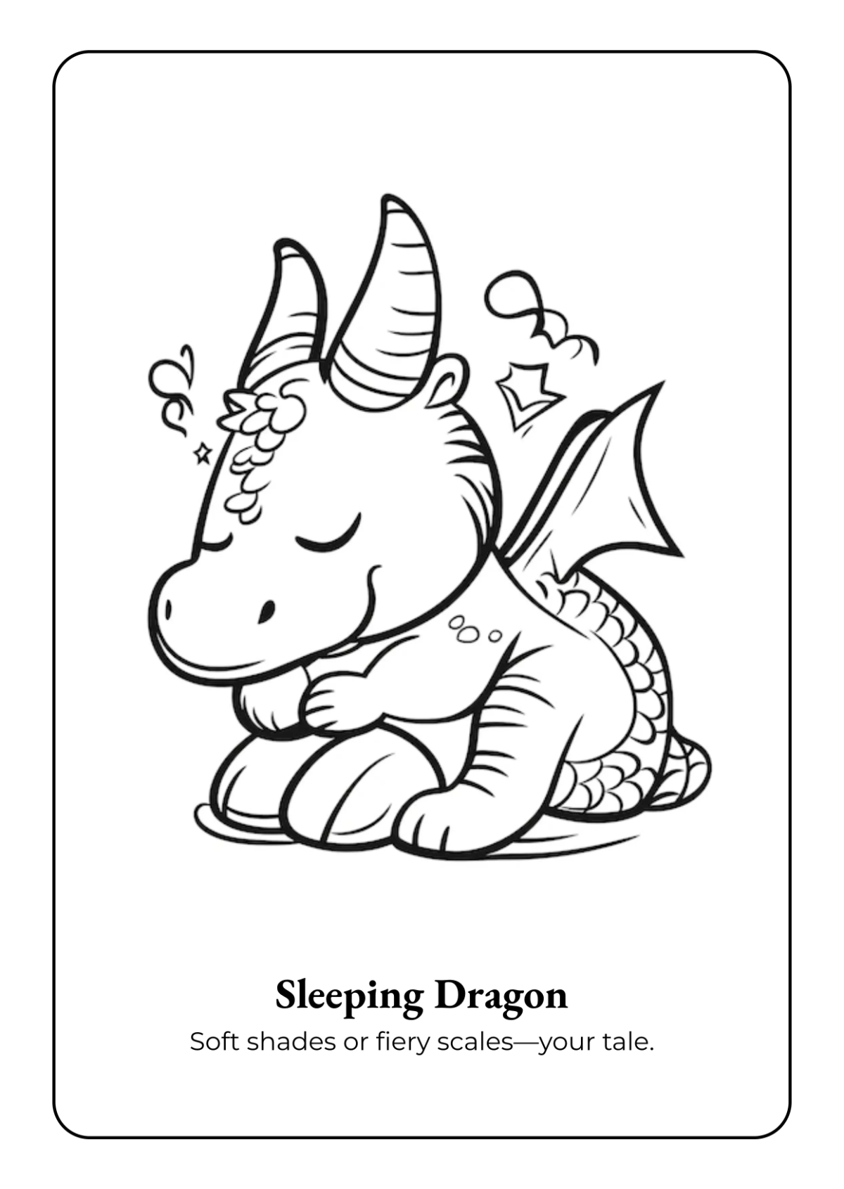Free Creative Fairy Tale Coloring Book Template to Edit Online