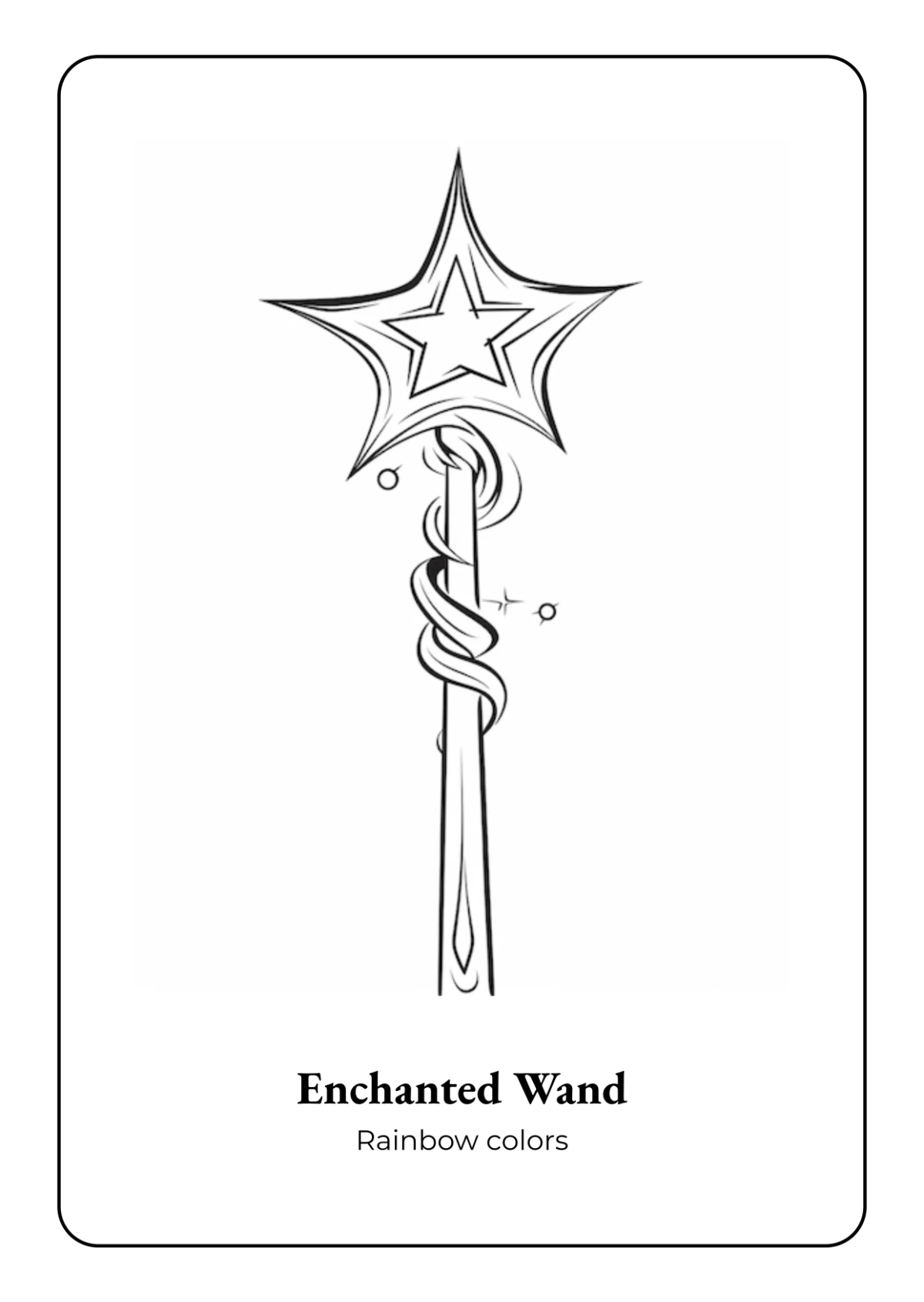 Free Creative Fairy Tale Coloring Book Template to Edit Online