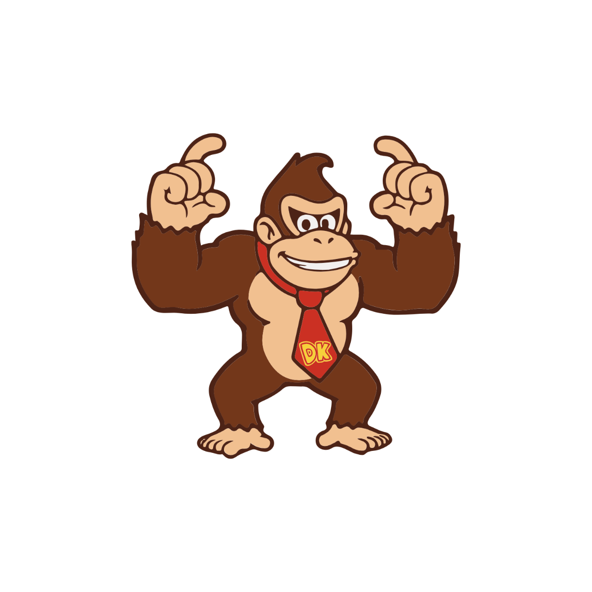 Free Donkey Kong Character Clipart to Edit Online