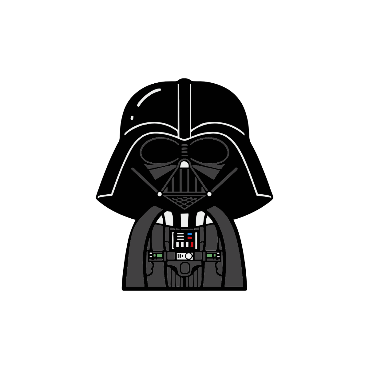 Free Darth Vader Character Clipart to Edit Online