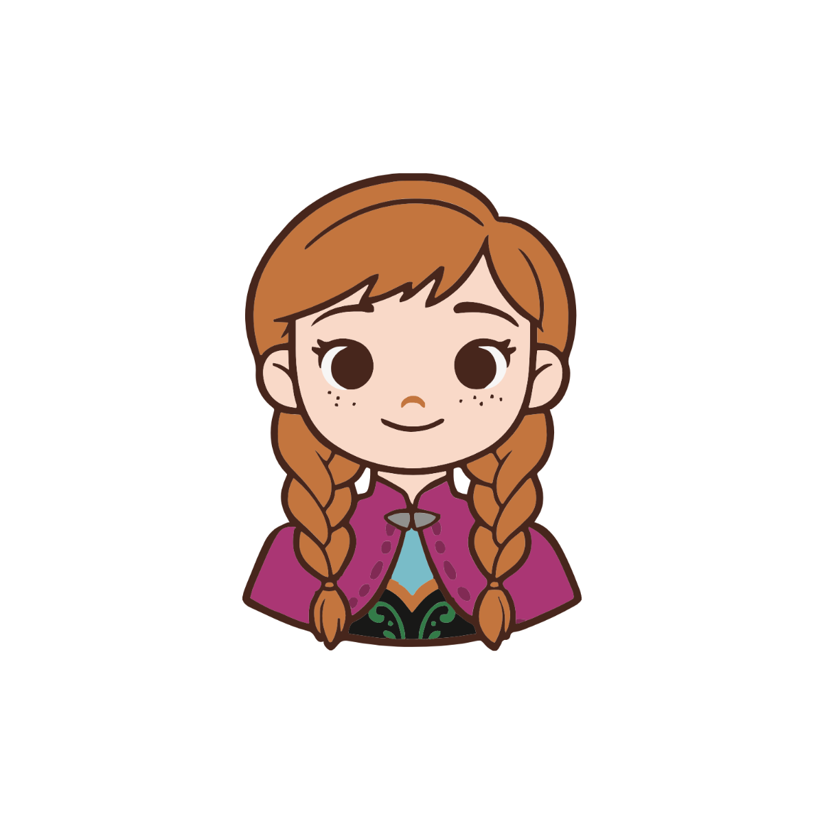 Free Anna Character Clipart to Edit Online