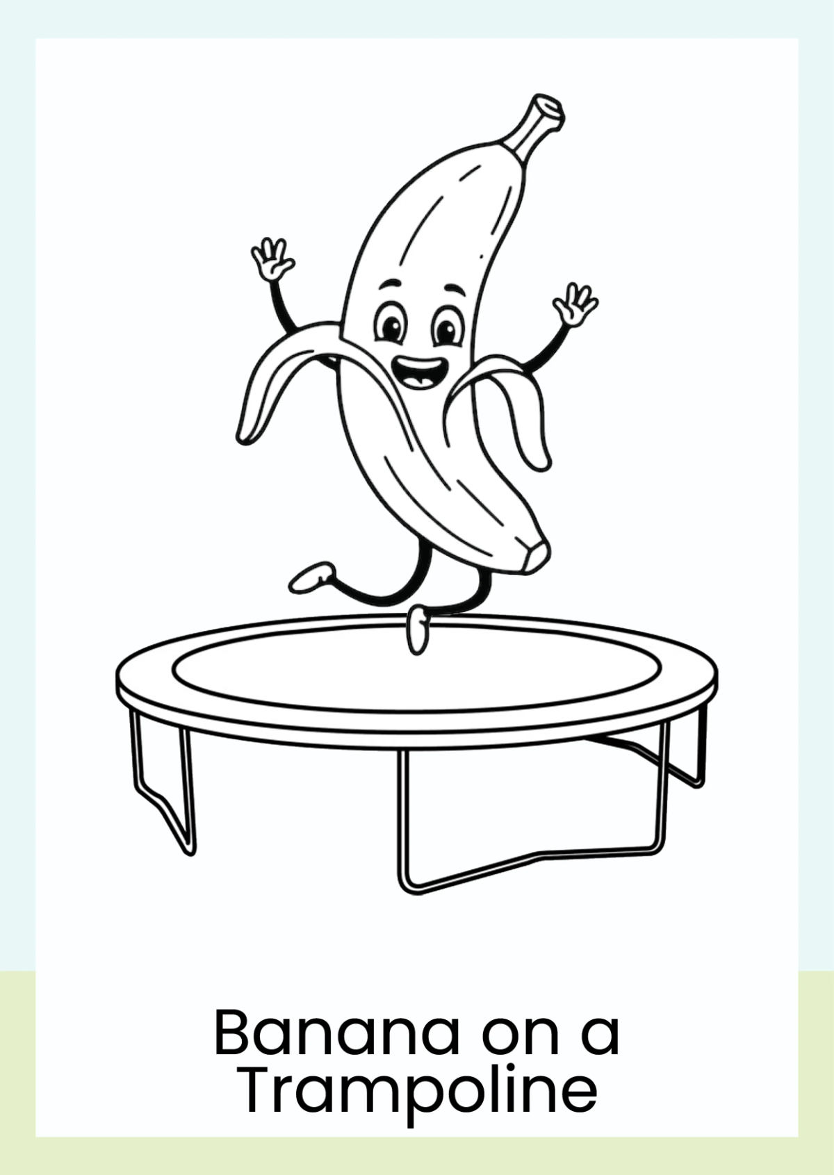 Free Cartoon Coloring Book Template to Edit Online