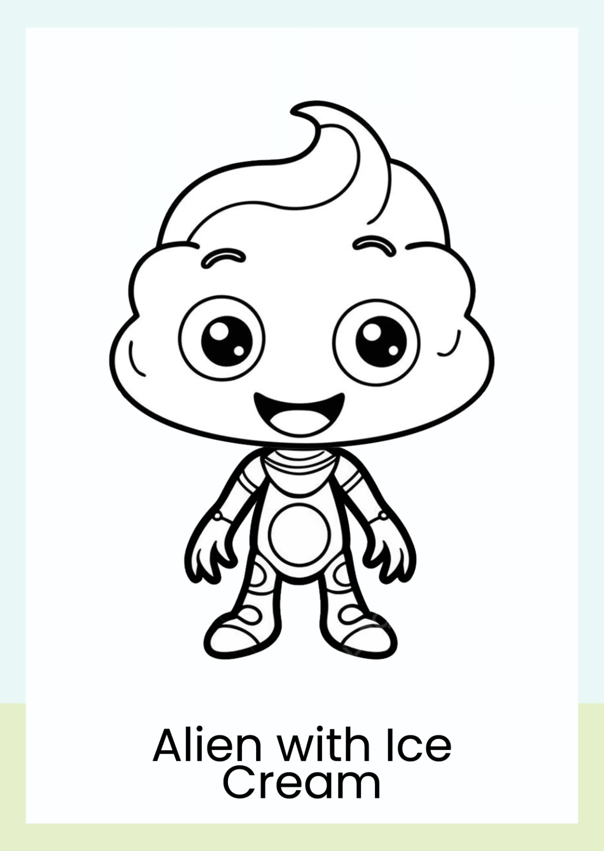 Free Cartoon Coloring Book Template to Edit Online