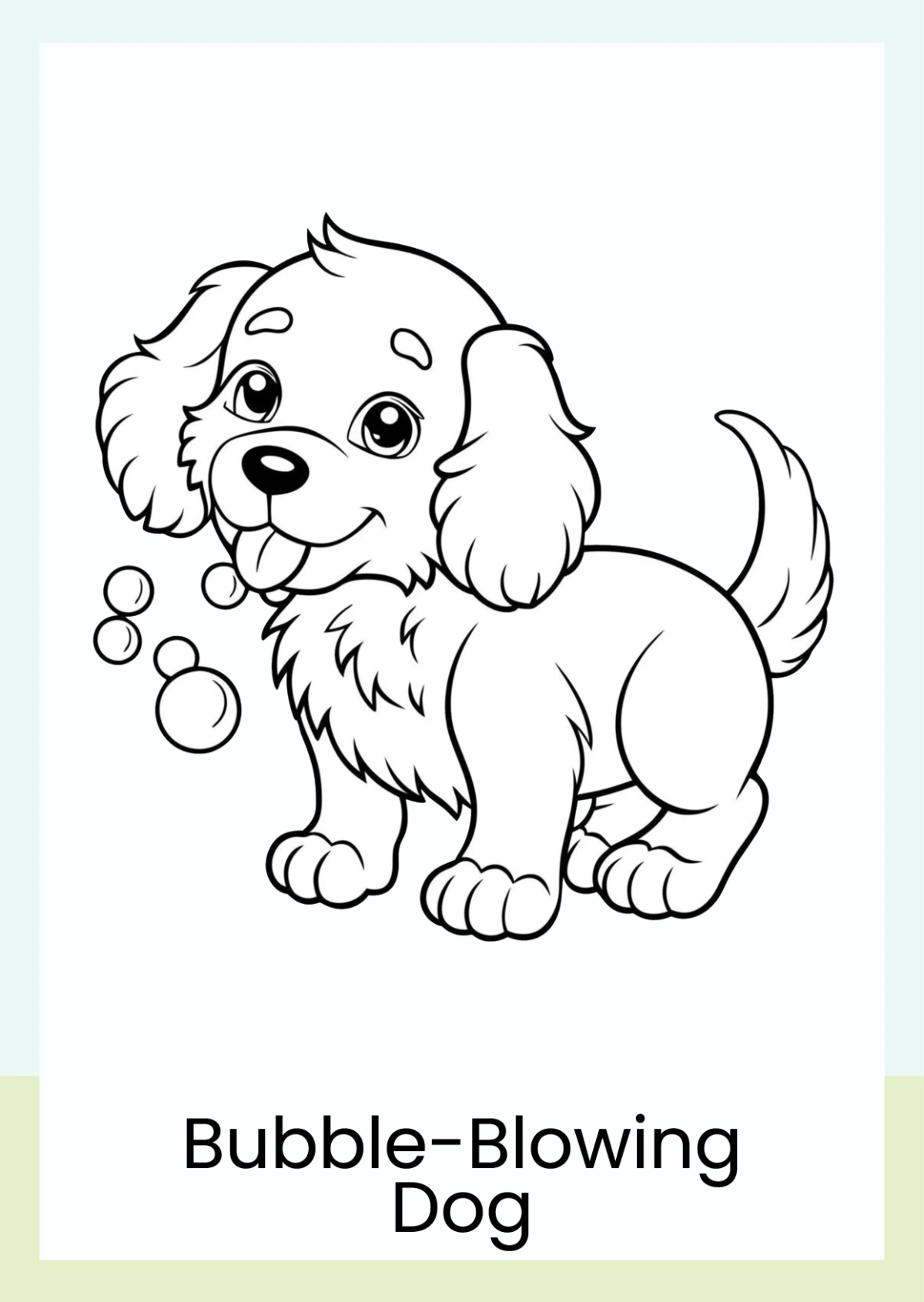 Free Cartoon Coloring Book Template to Edit Online