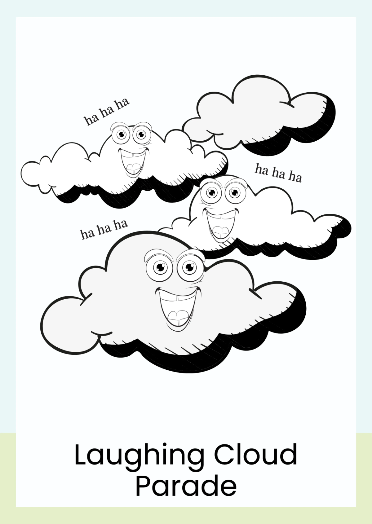 Free Cartoon Coloring Book Template to Edit Online