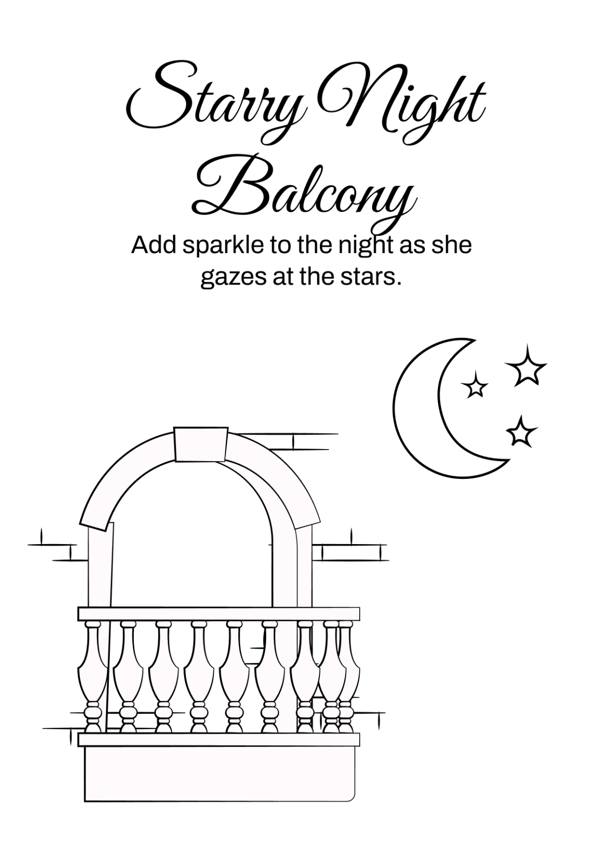 Free Princess Coloring Book Template to Edit Online