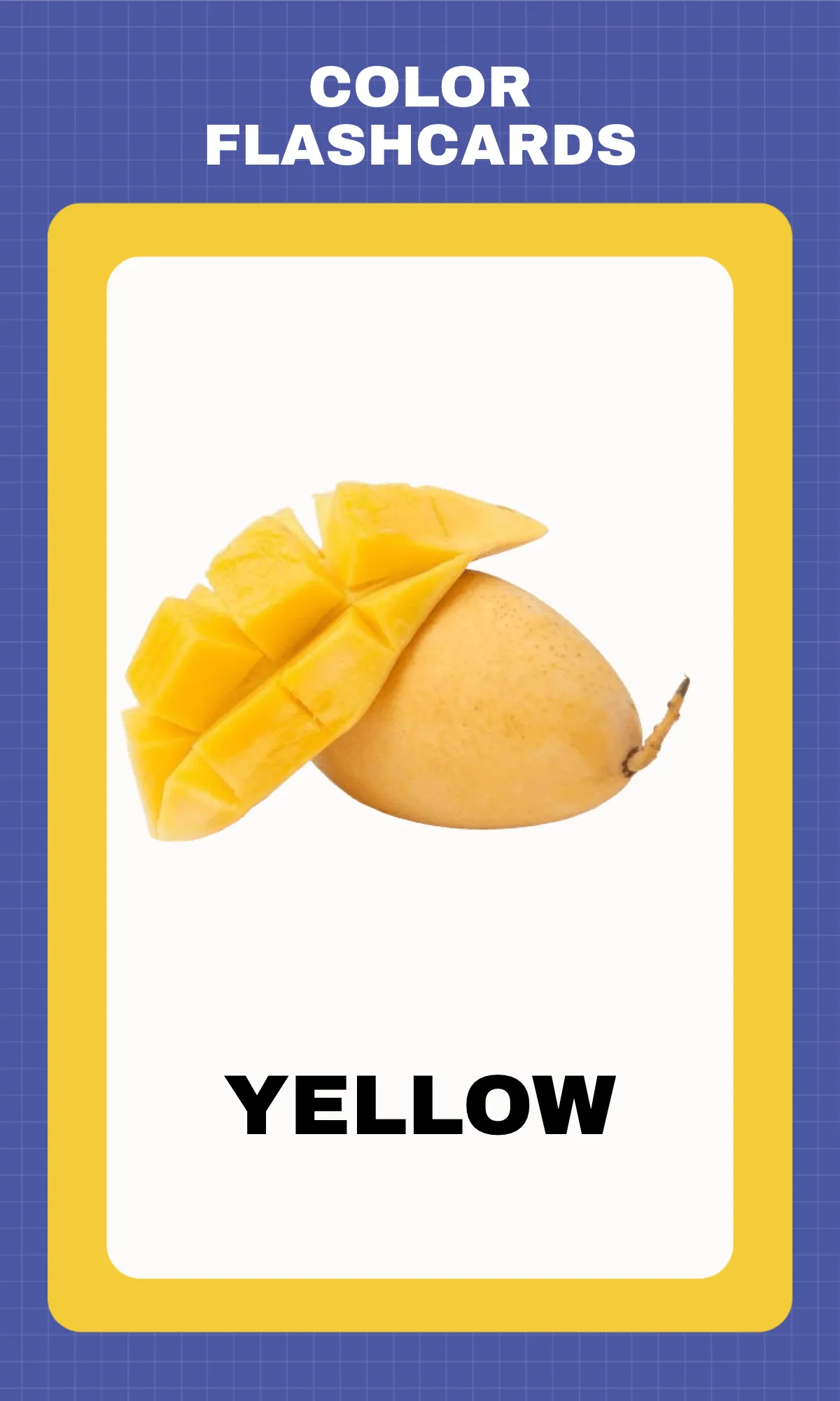 Free Colorful Printable Flashcards Template to Edit Online