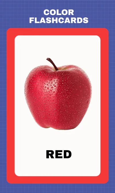 Free Colorful Printable Flashcards Template to Edit Online