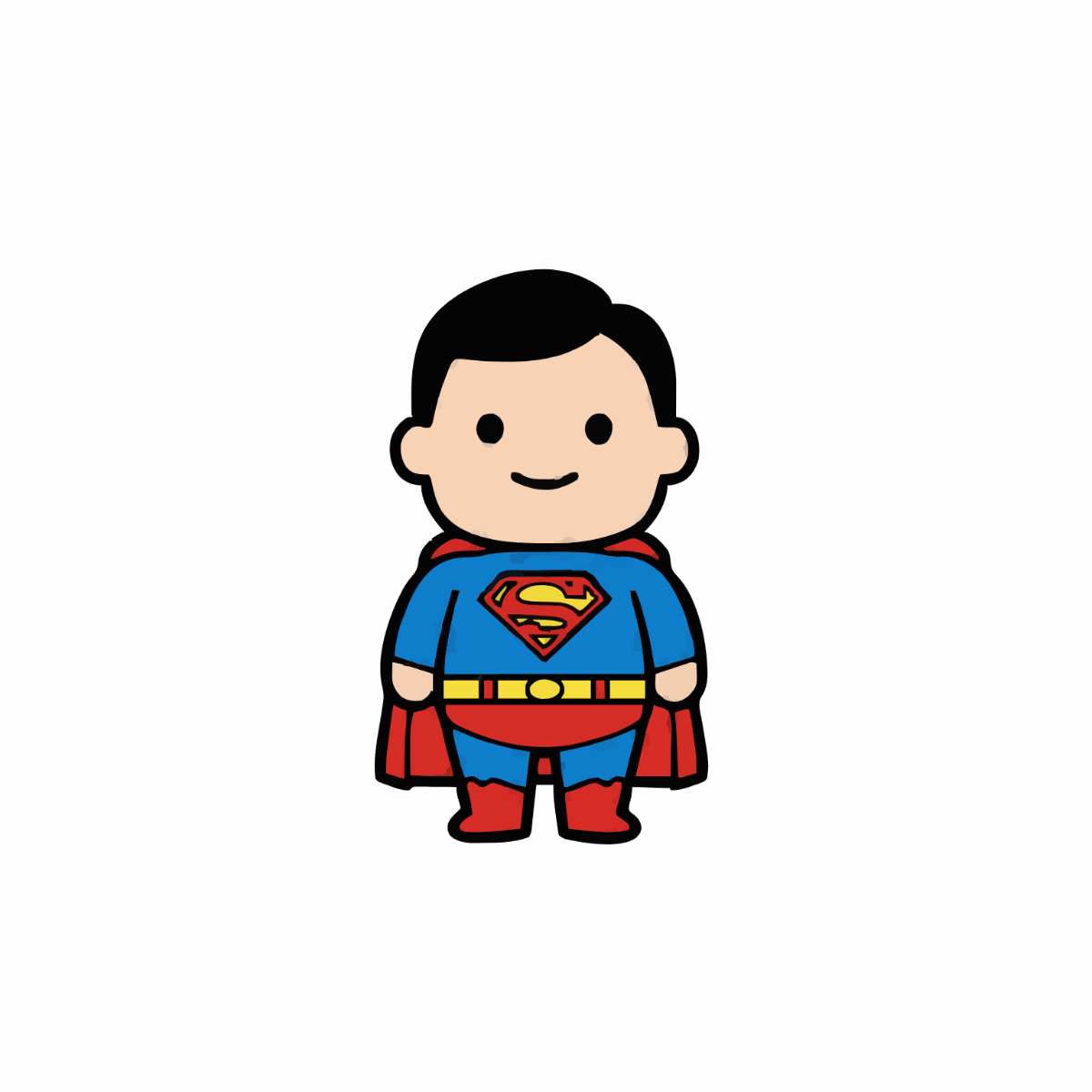 Free Superman Character Clipart to Edit Online