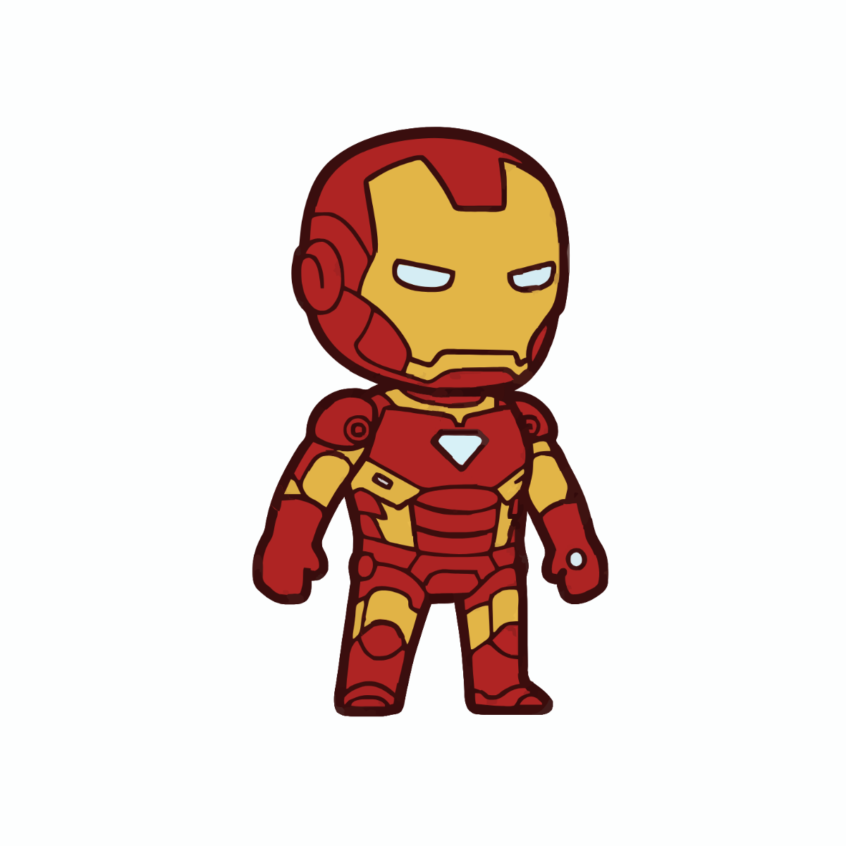 Free Iron Man Character Clipart to Edit Online