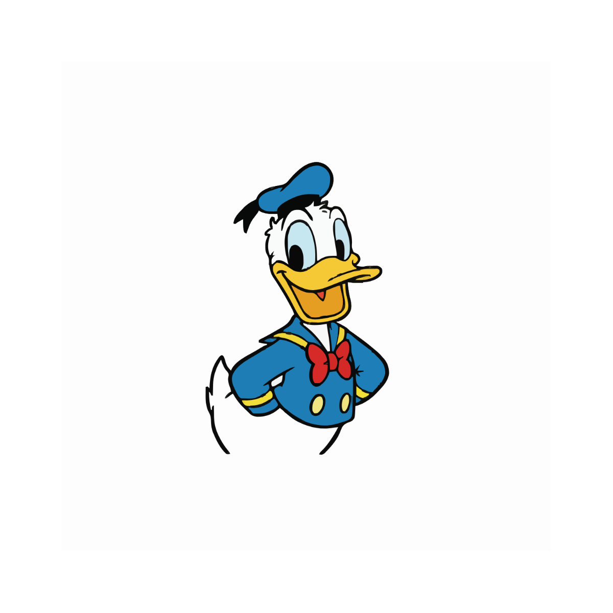 Free Donald Duck Character Clipart to Edit Online