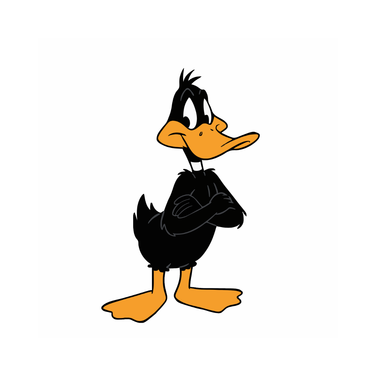 Free Daffy Duck Character Clipart to Edit Online
