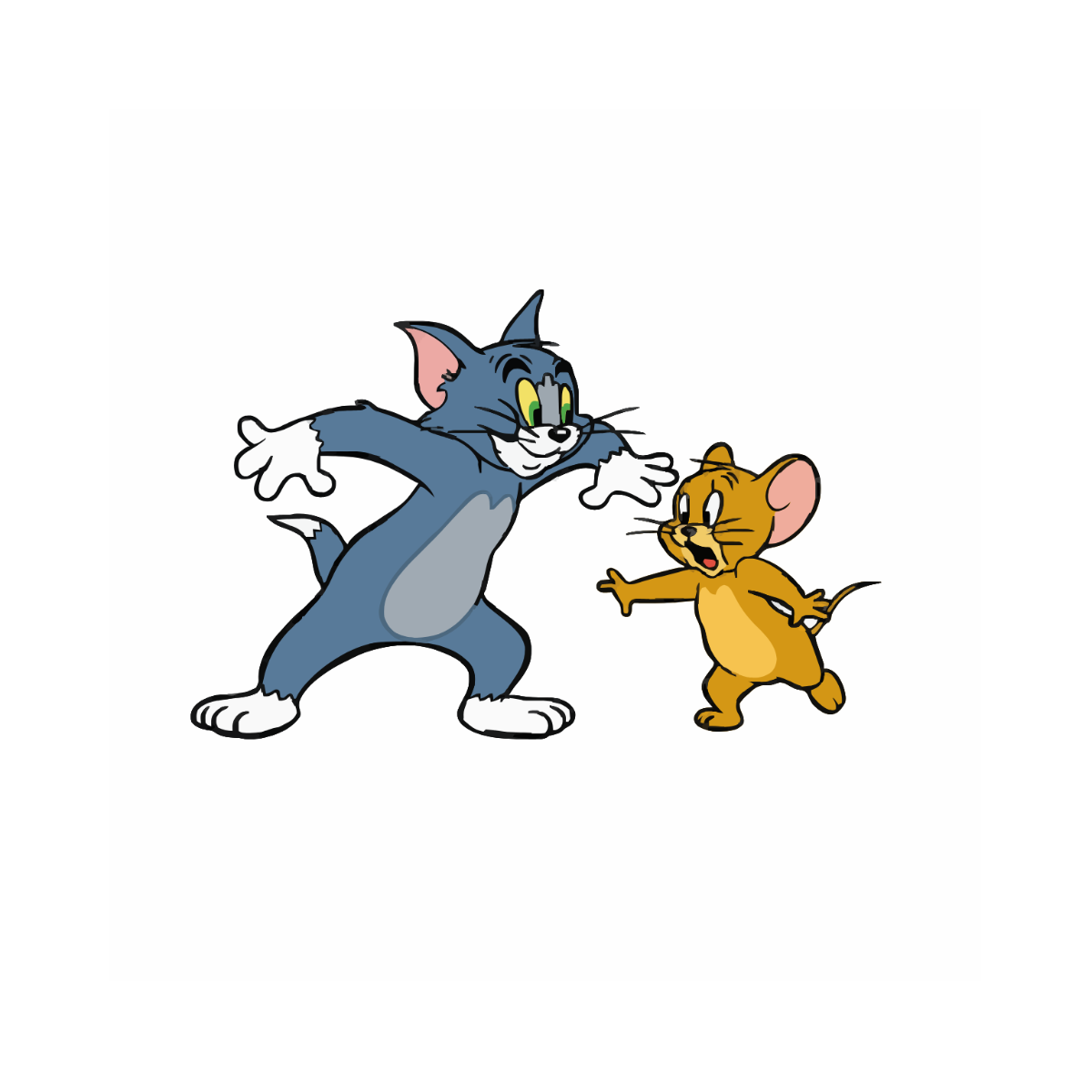 Free Tom and Jerry Character Clipart to Edit Online