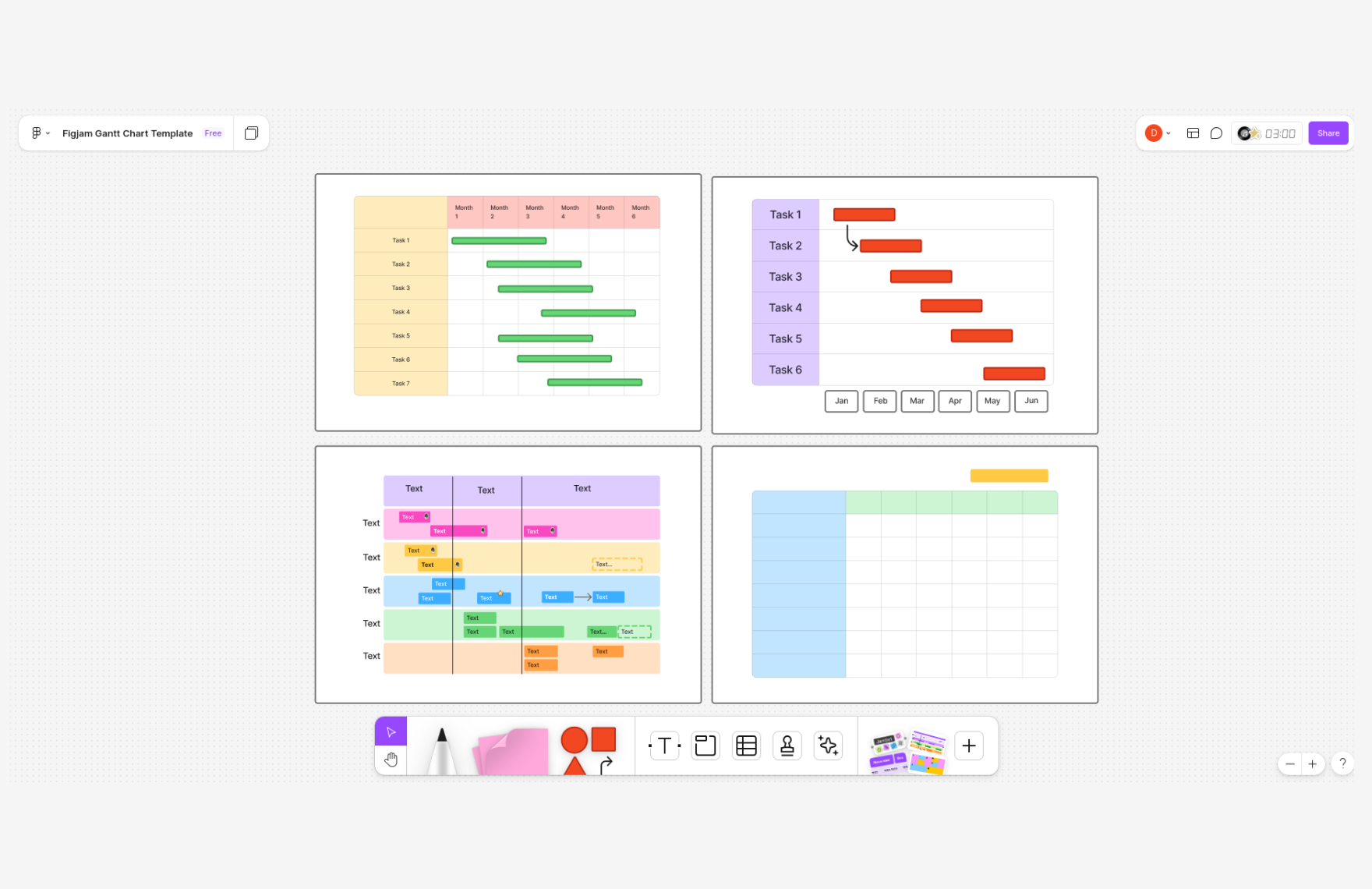 Free Gantt Chart Template