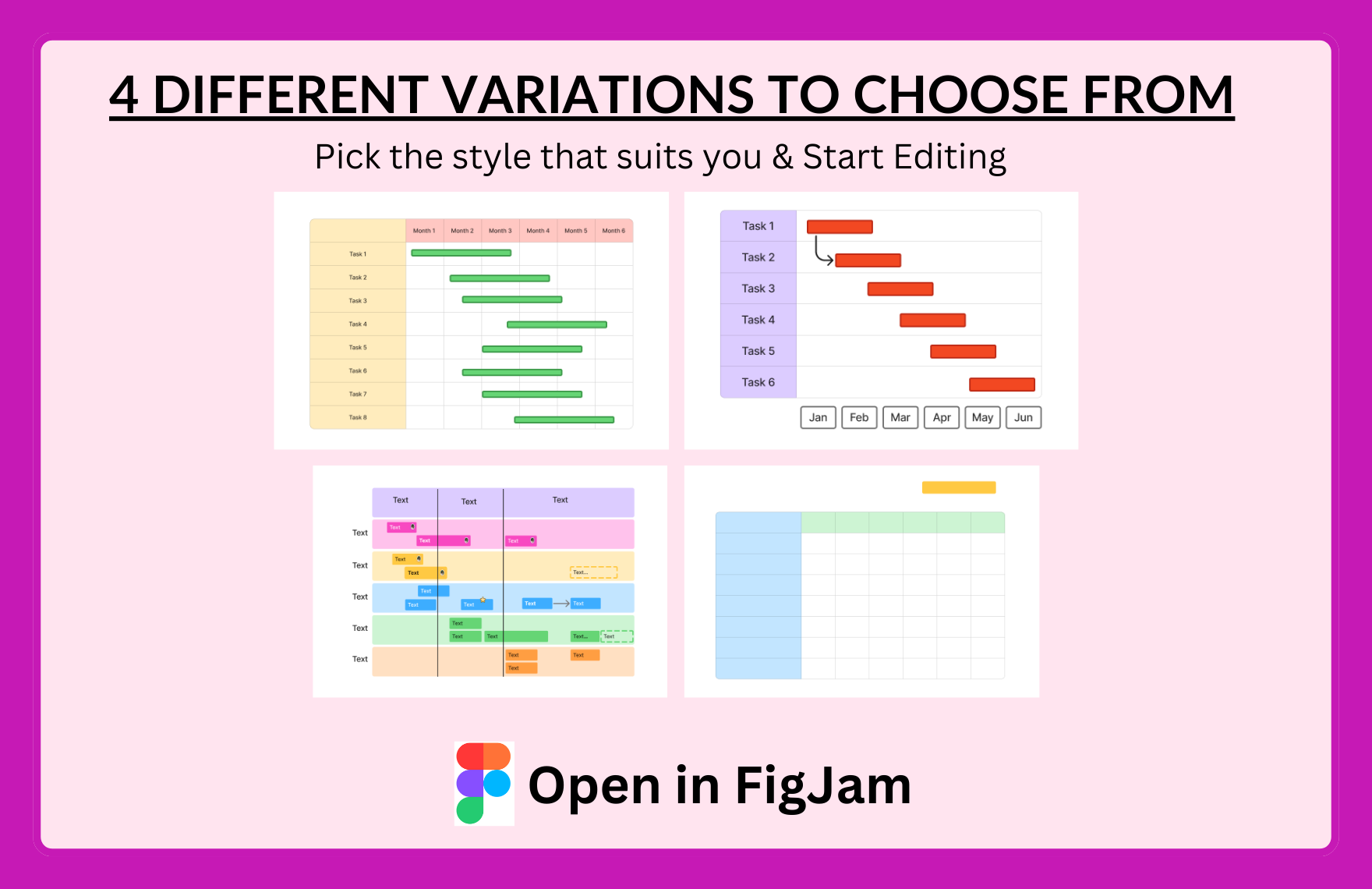 Free Gantt Chart Template