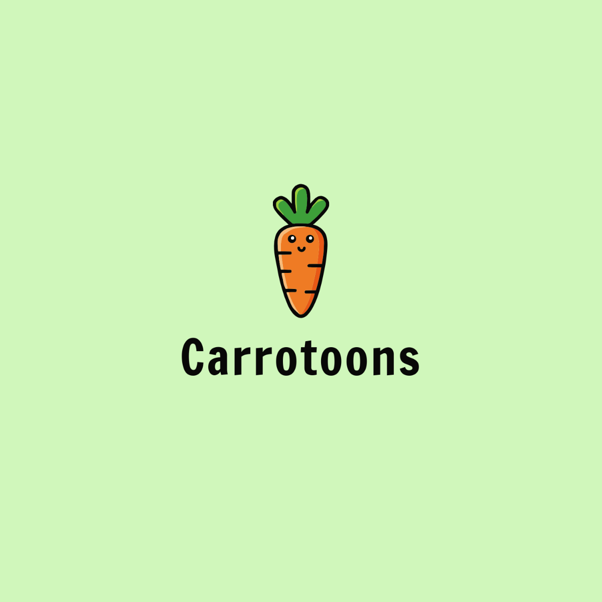 Free Cartoon Design Logo Template