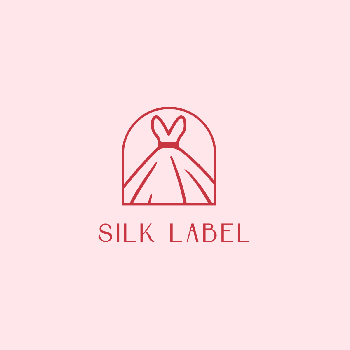 Free Silk Fashion Logo Template