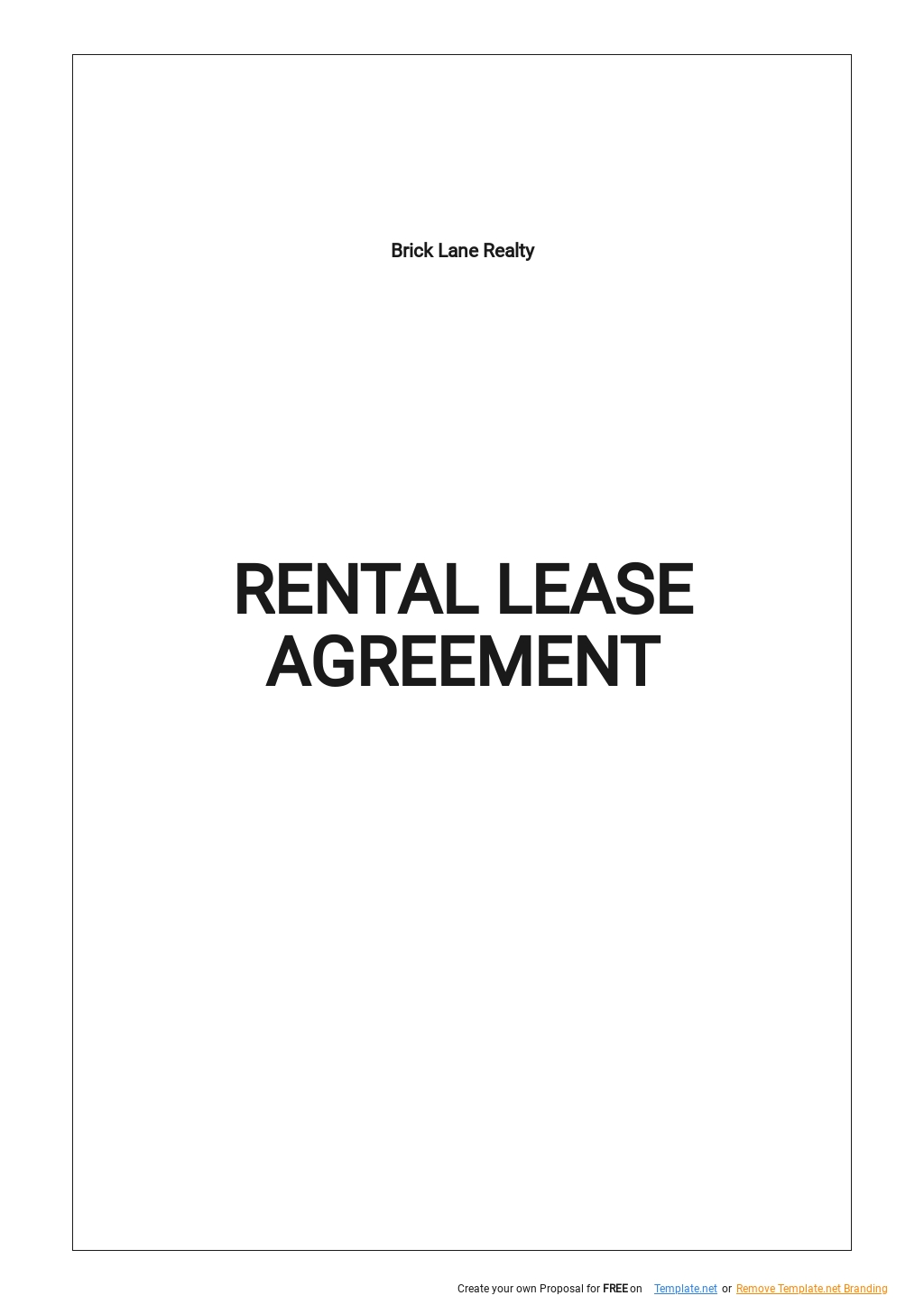 Lease Space Meaning