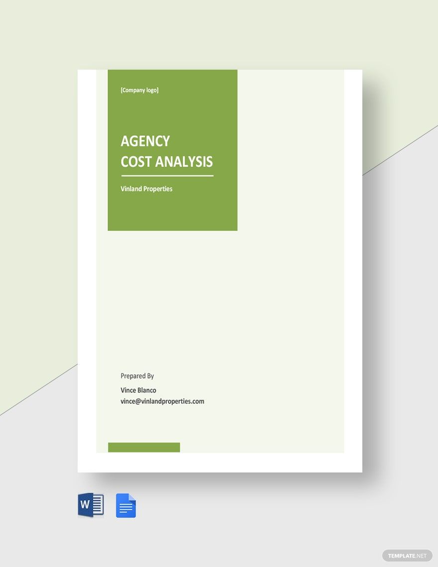 Agency Analysis Template - Google Docs, Word | Template.net