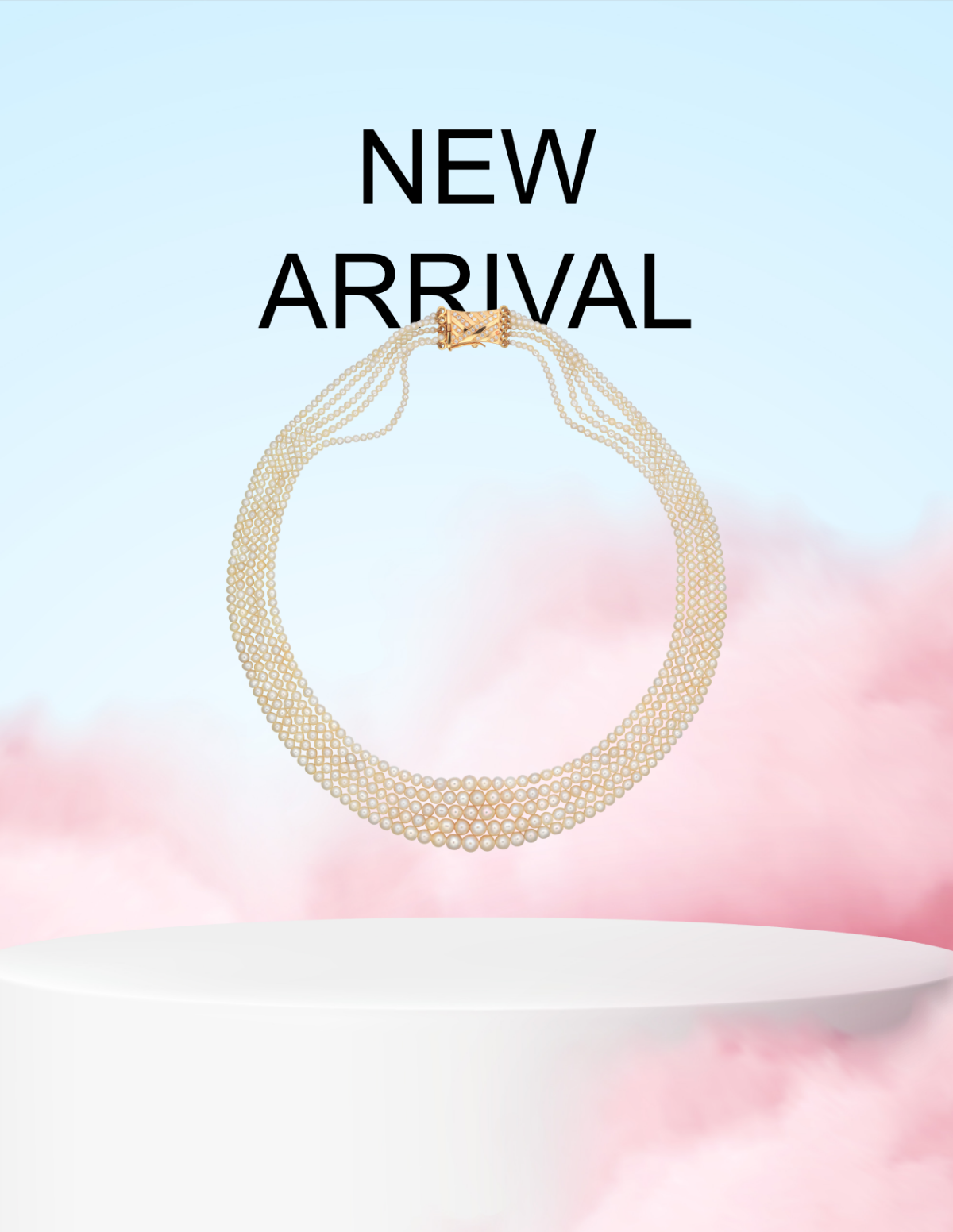 Free Jewelry Pedestal Photo Template to Edit Online