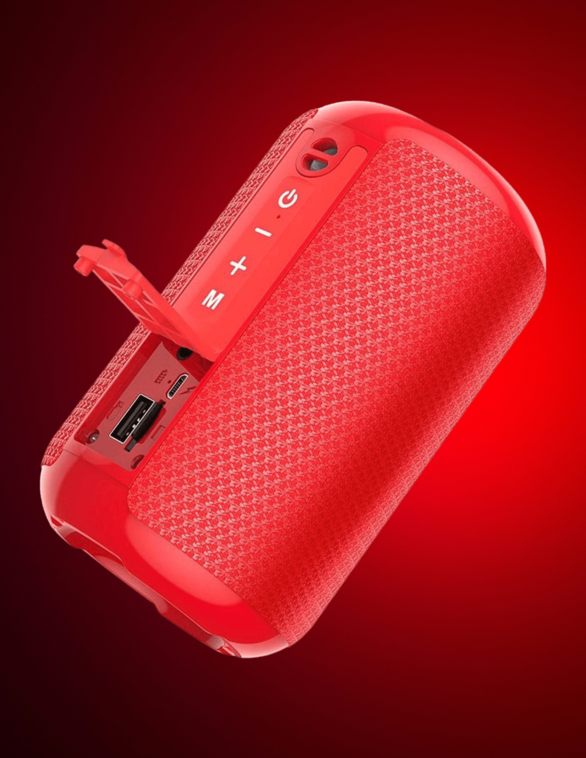 Free Red Gradient Photo Template to Edit Online