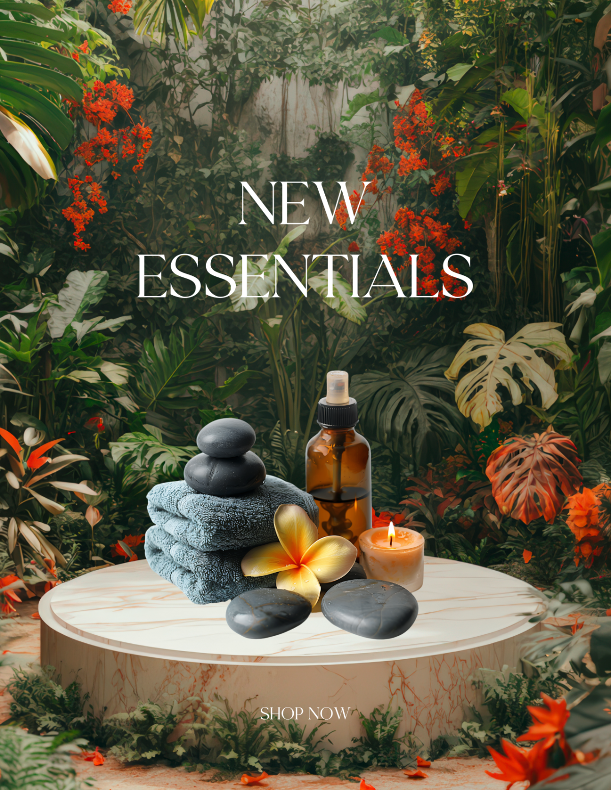 Free Nature-Themed Pedestal Photo Template to Edit Online