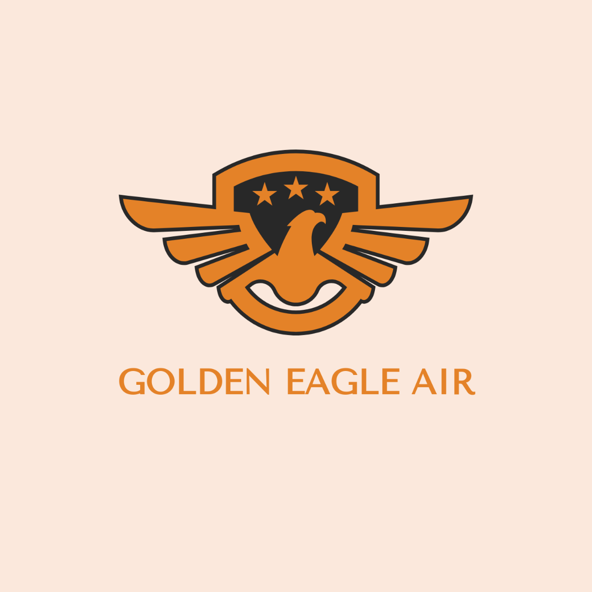 Free Aviation Eagle Logo to Edit Online