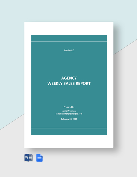 Free Weekly Safety Report Template - Google Docs, Word | Template.net