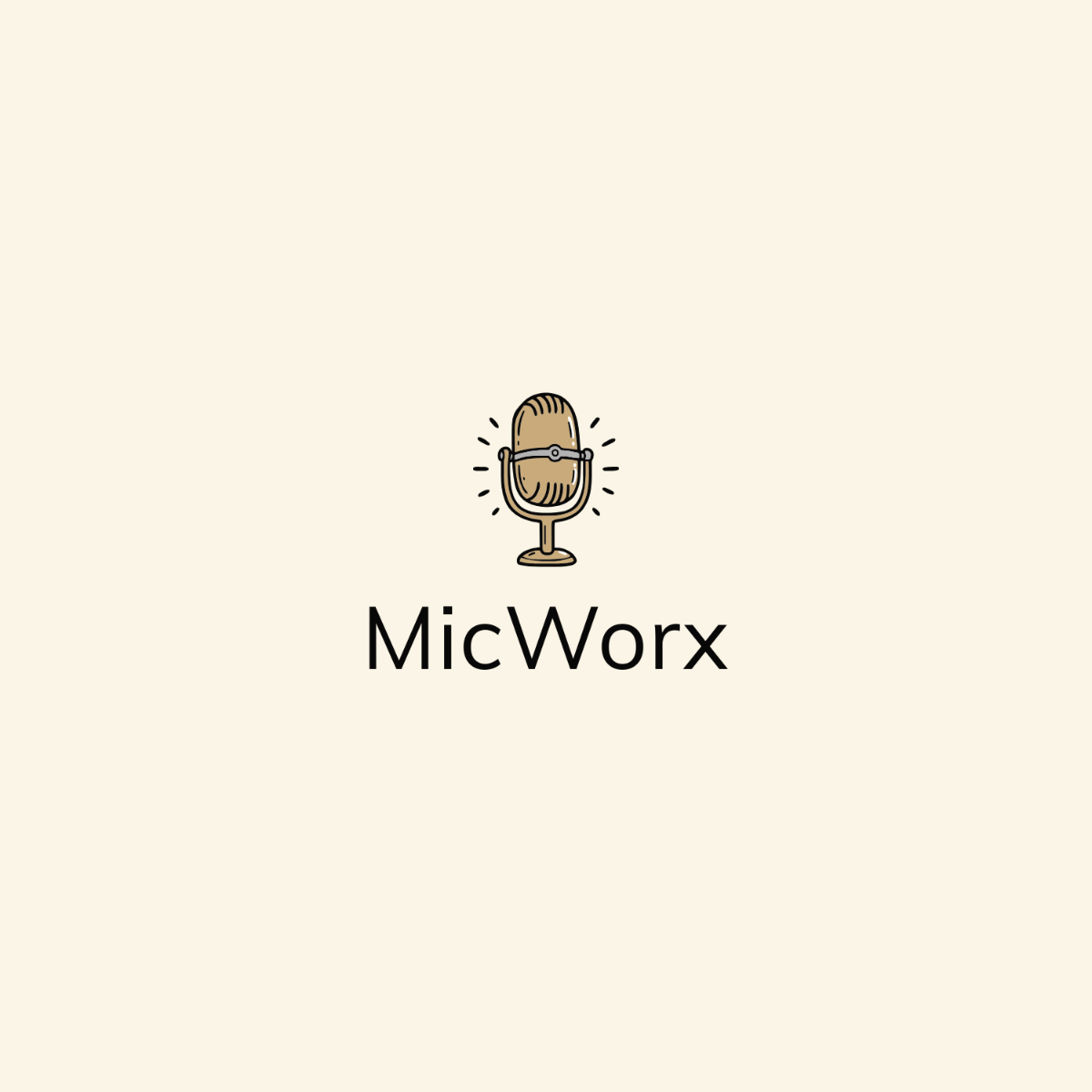 Free Hand-Drawn Podcast Logo to Edit Online
