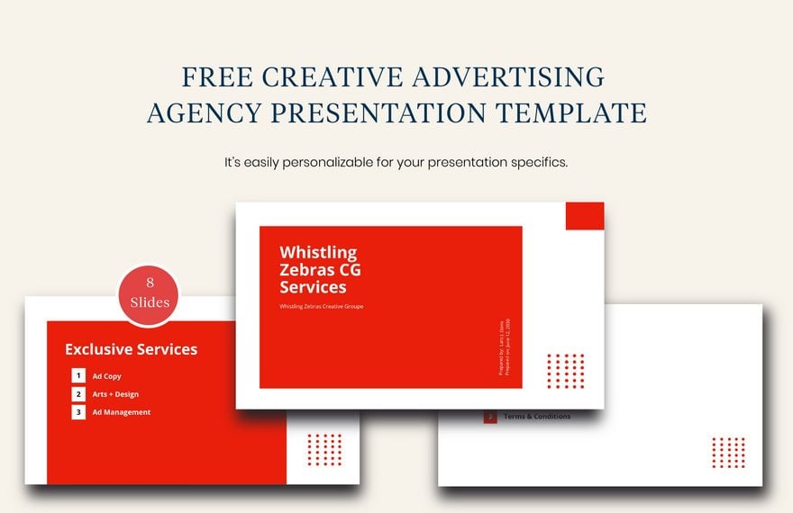Creative Advertising Agency Presentation Template