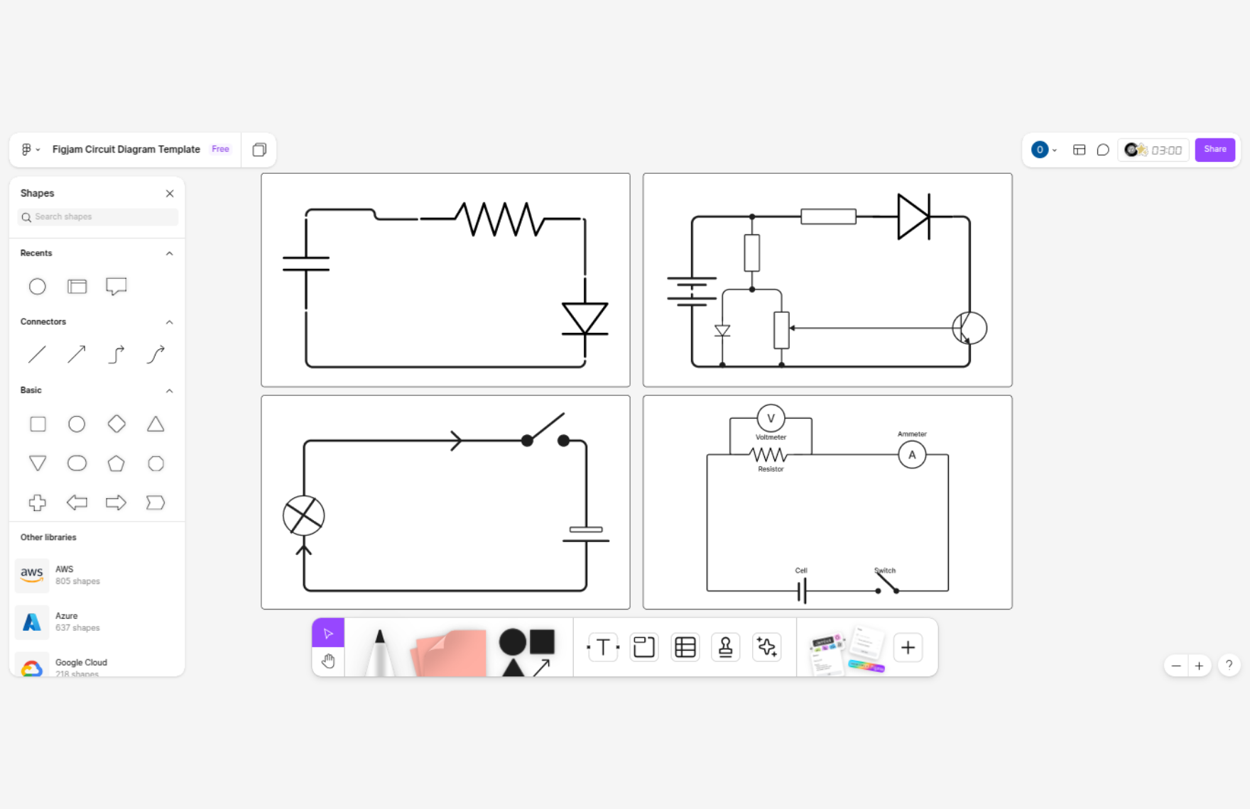 Free Circuit Diagram Template