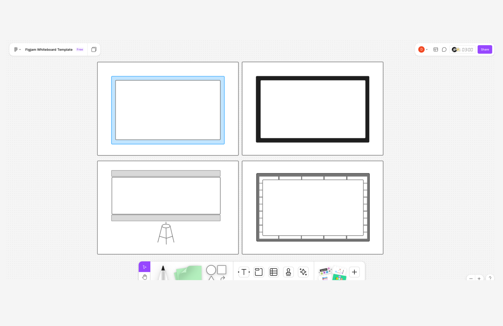 Free Whiteboard Template