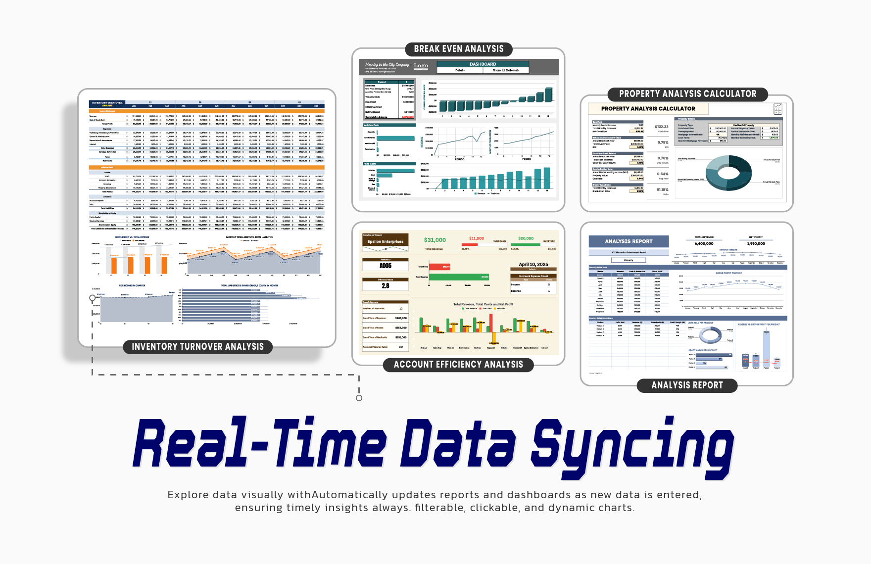 Advanced Data Analysis Kit Template Bundle