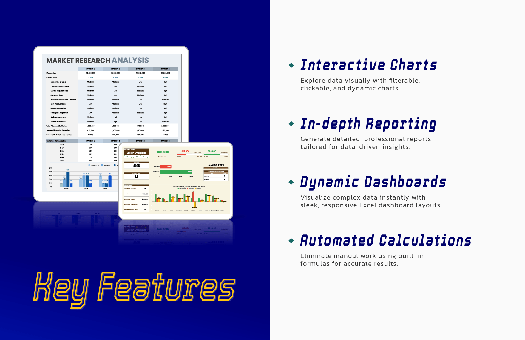 Advanced Data Analysis Kit Template Bundle