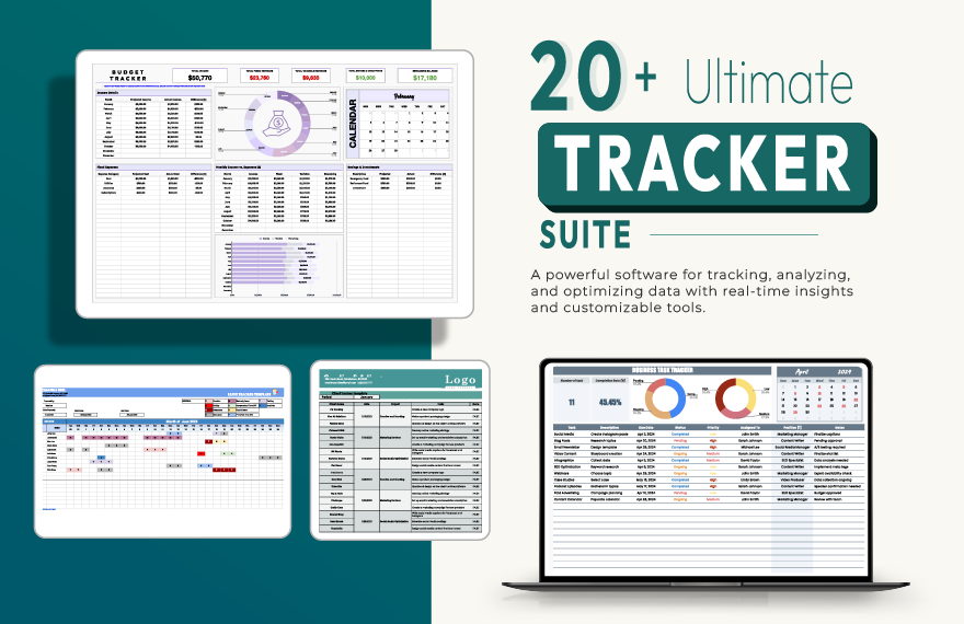 20+ Ultimate Tracker Suite