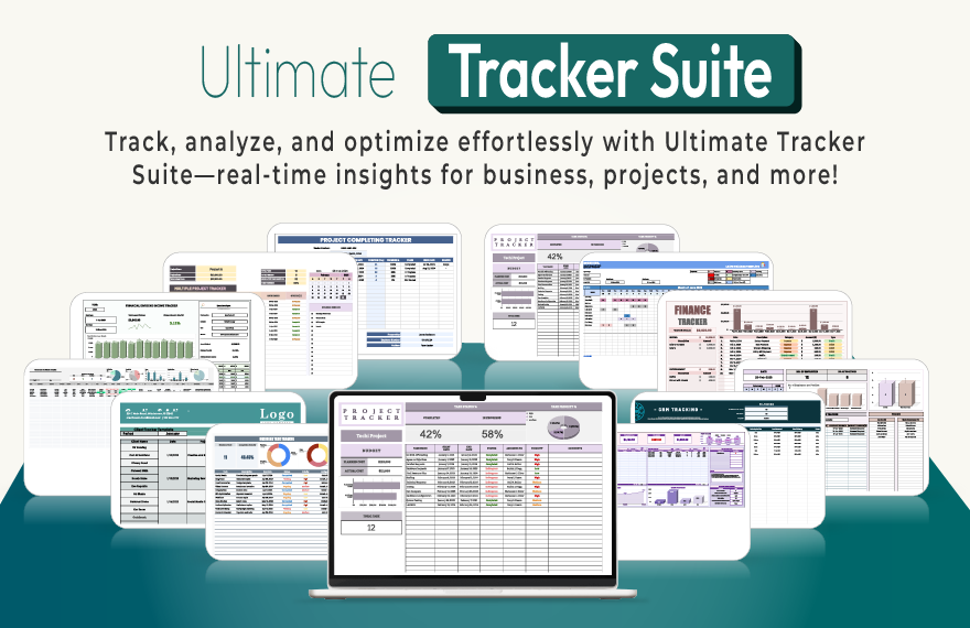 20+ Ultimate Tracker Suite Template Bundle
