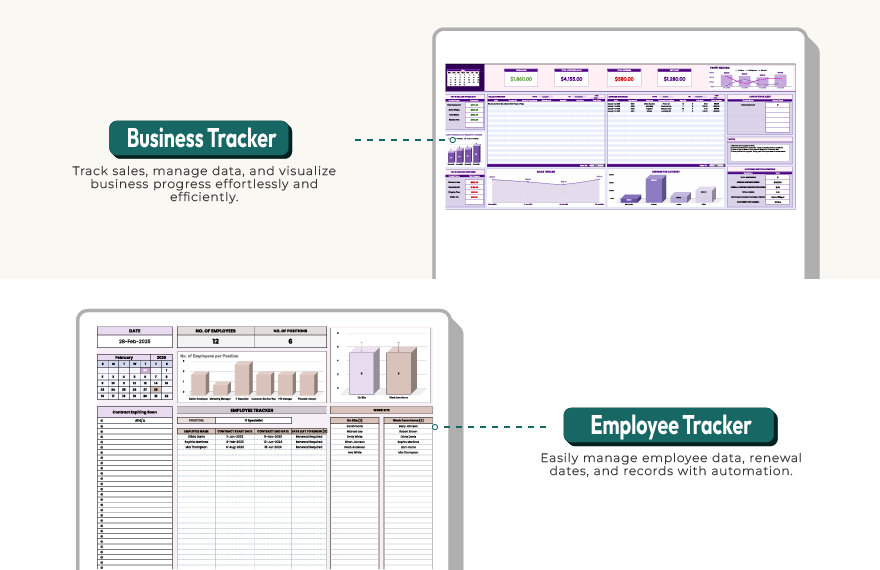 20+ Ultimate Tracker Suite Template Bundle