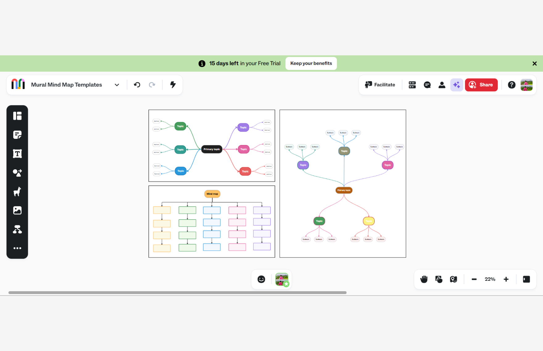 Free Mind Map Template