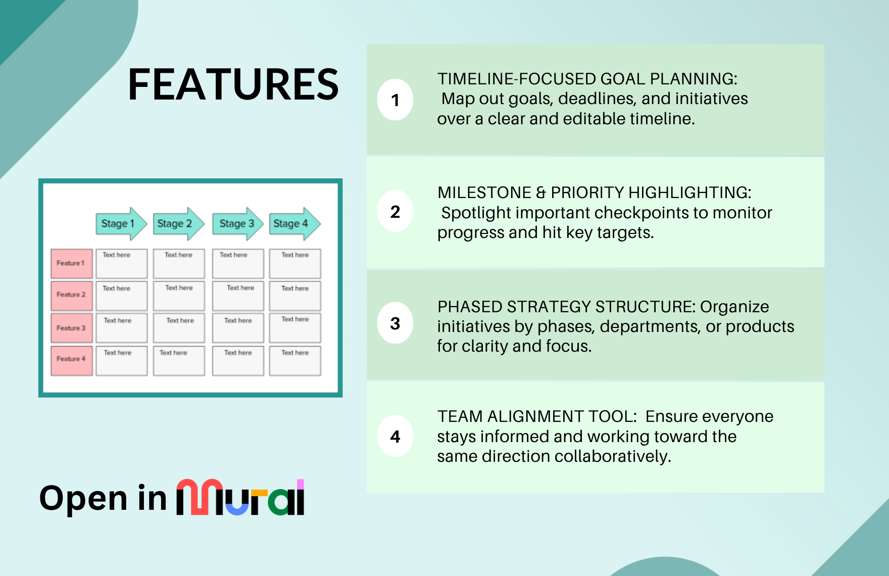 Free Roadmap Template