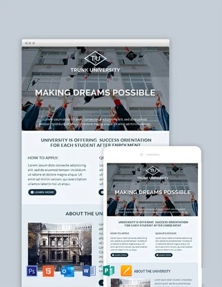 mac newsletter template