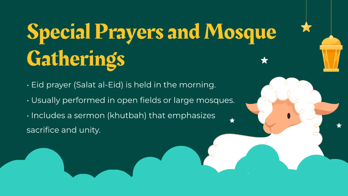 Free Eid al-Adha Presentation Template to Edit Online